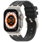 Deluxe Aurion Metal Head Silicone Band for Apple Watch | Petprovac