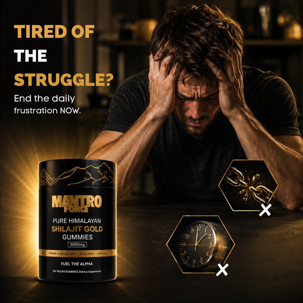 Premiumowe gumy Shilajit na energię i witalność