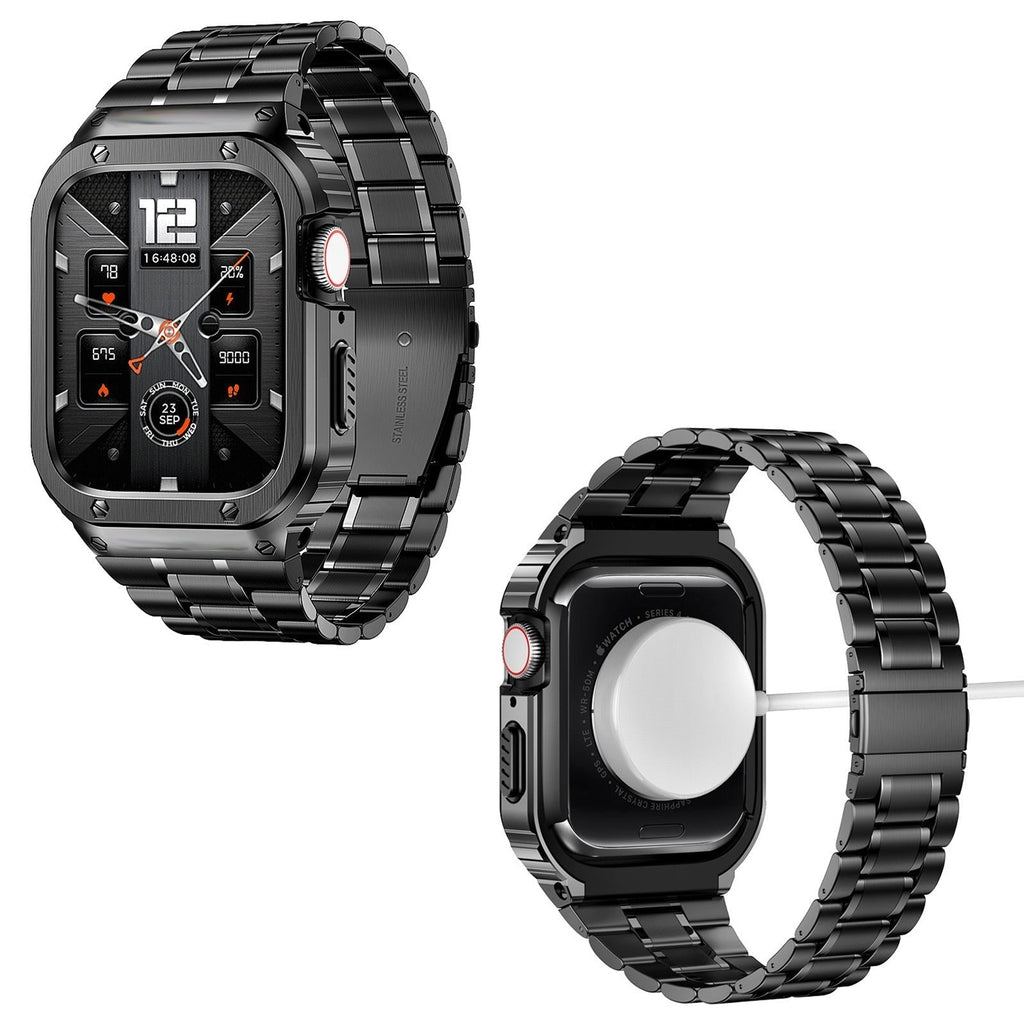 Avelon band och boett i rostfritt stål för Apple Watch | Petprovac