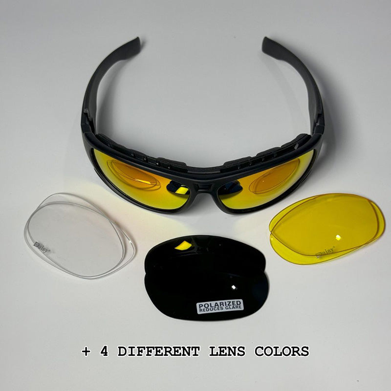 Gafas de sol polarizadas para motocicleta VoltRider con lentes UV400