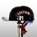 Moto baseballpetstijl helm met DOT- en ECE-certificering