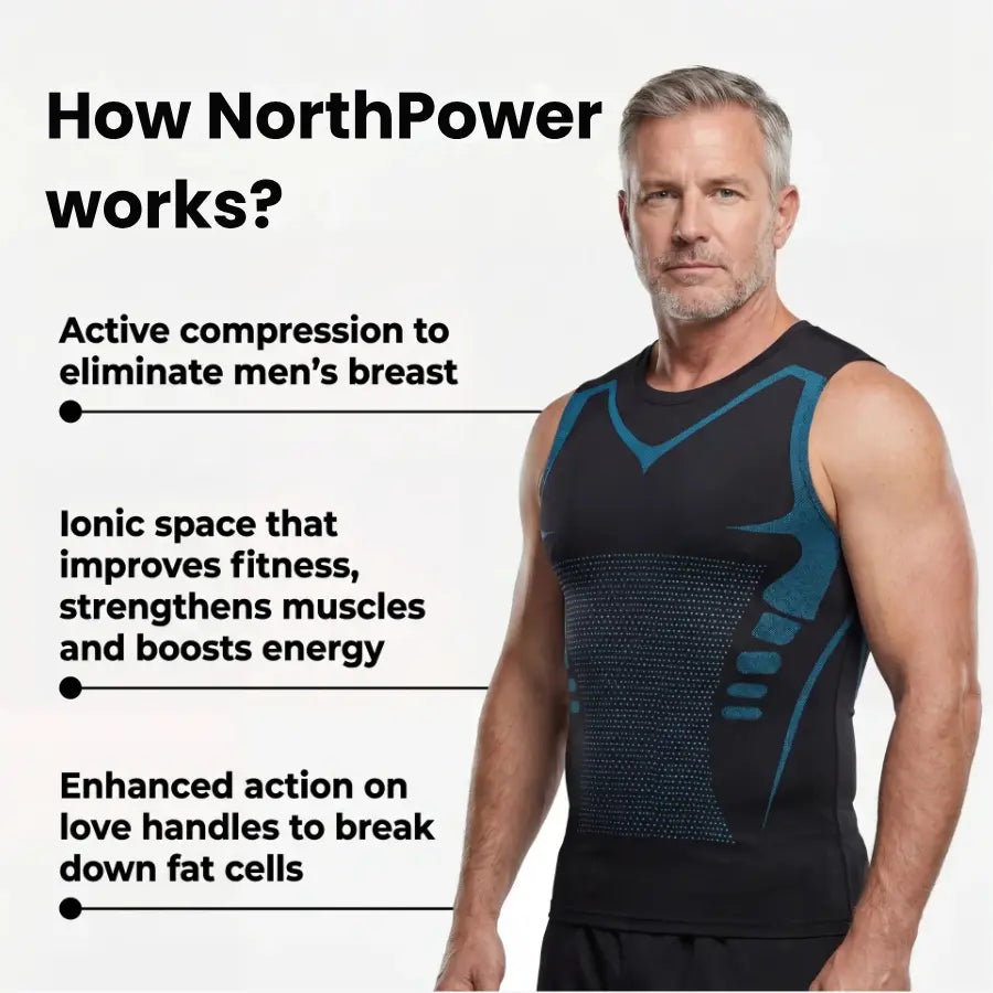 Herren-Ionenform-Tanktop für ein schärferes Aussehen und sofortiges Selbstvertrauen