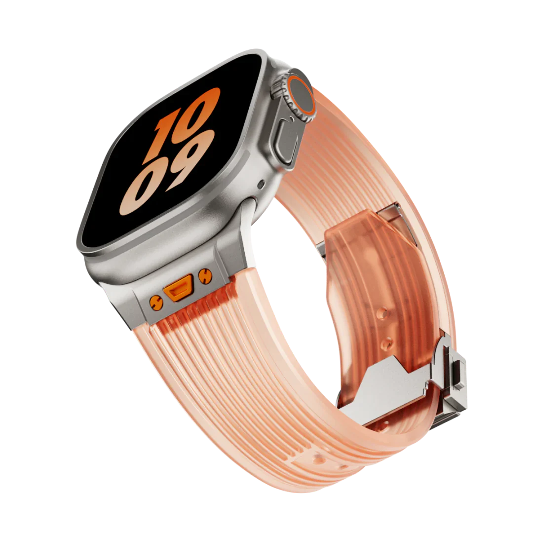 Avenza | Klar silikonearmbånd til Apple Watch | Petprovac