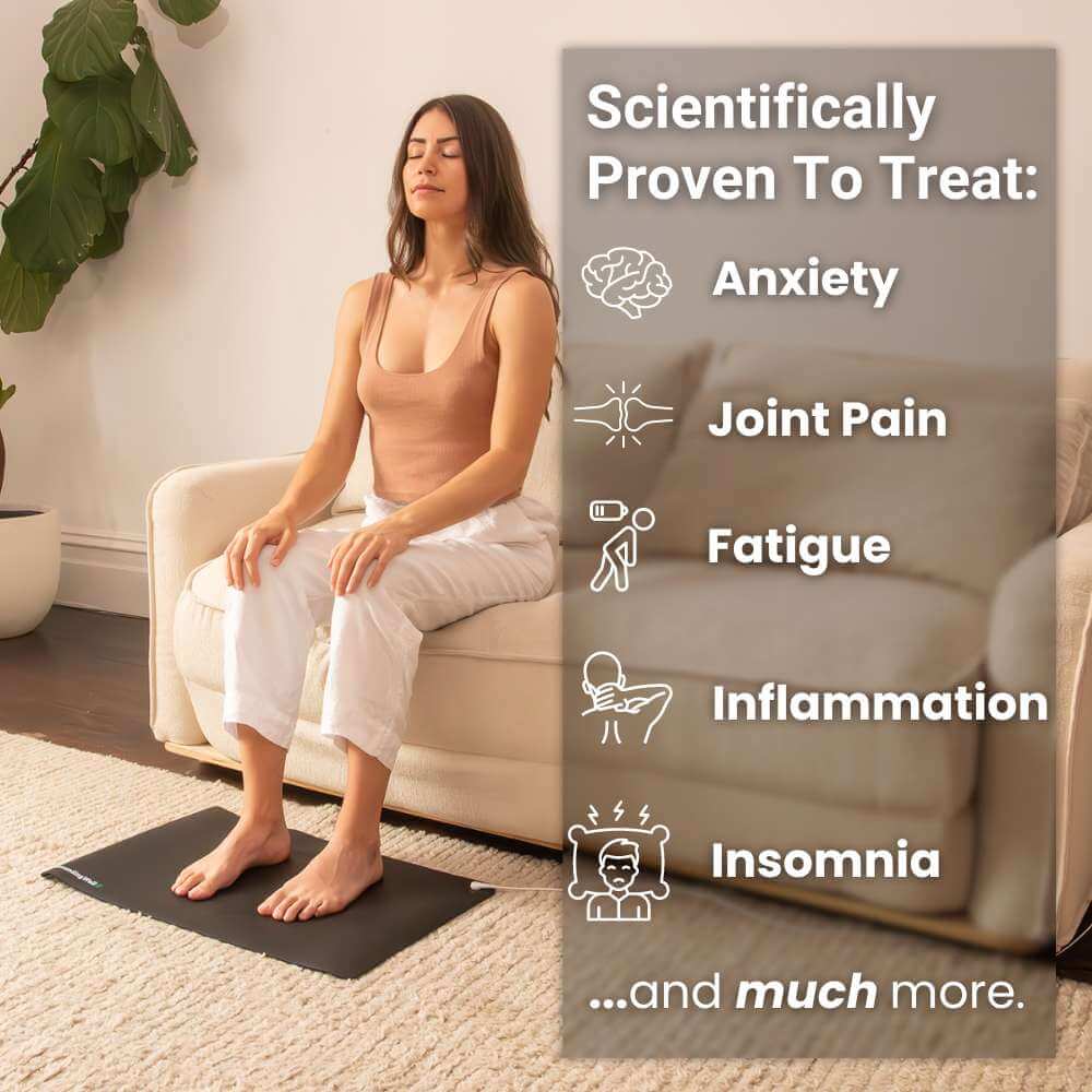 Conductive Earthing Mat for Daily Grounding, Relaxation & Wellness Support