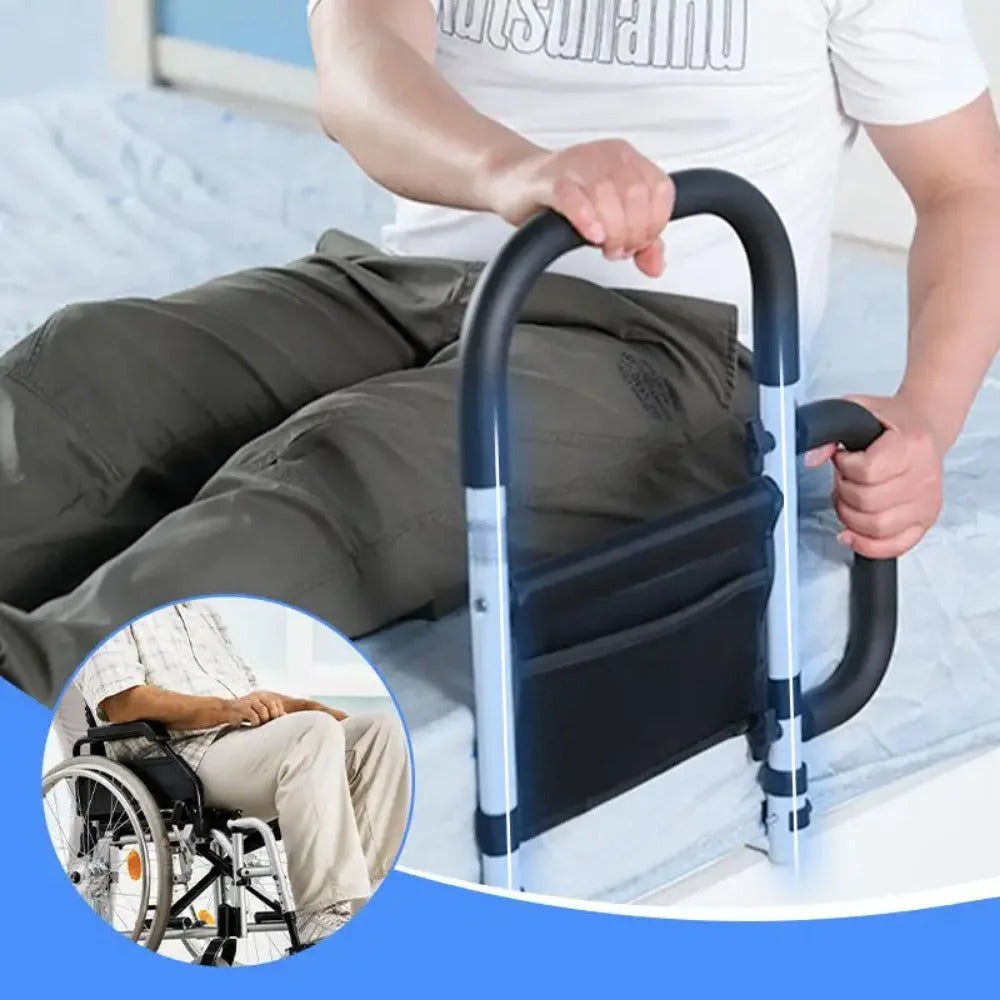 Bezpečnostní zábradlí SafeBed s nastavitelnou výškou pro seniory a domácí použití