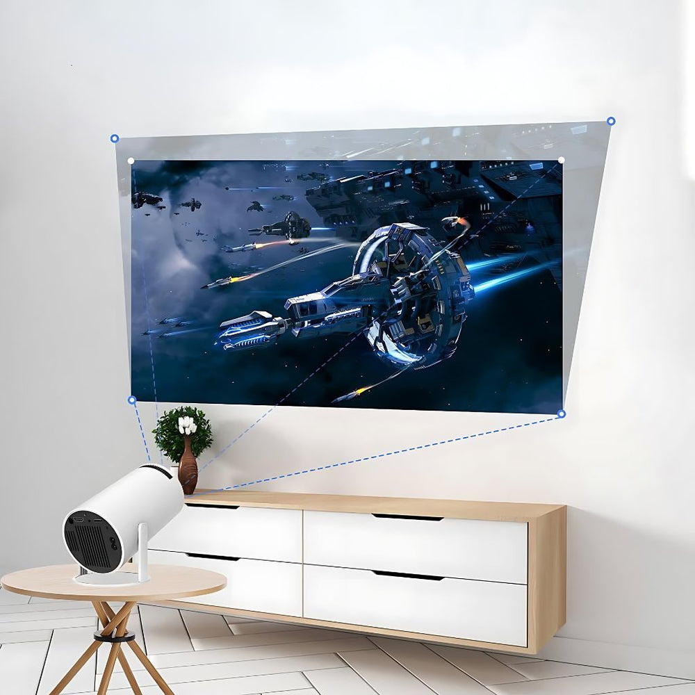 Avenro | Projektor Genggam Mini 4K Dengan Auto Keystone