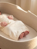 Portable Woven Cotton Moses Basket With Mattress For Nursery | petprovac