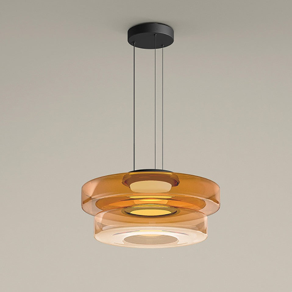 Asteron glaspendel i Bauhaus-stil loftlampe