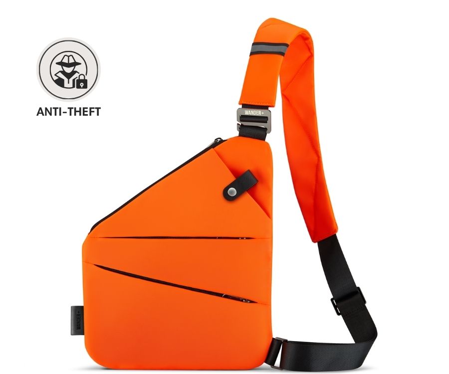 Anti-Theft Travel Bag – Hidden Zippers and Front-Facing Security
