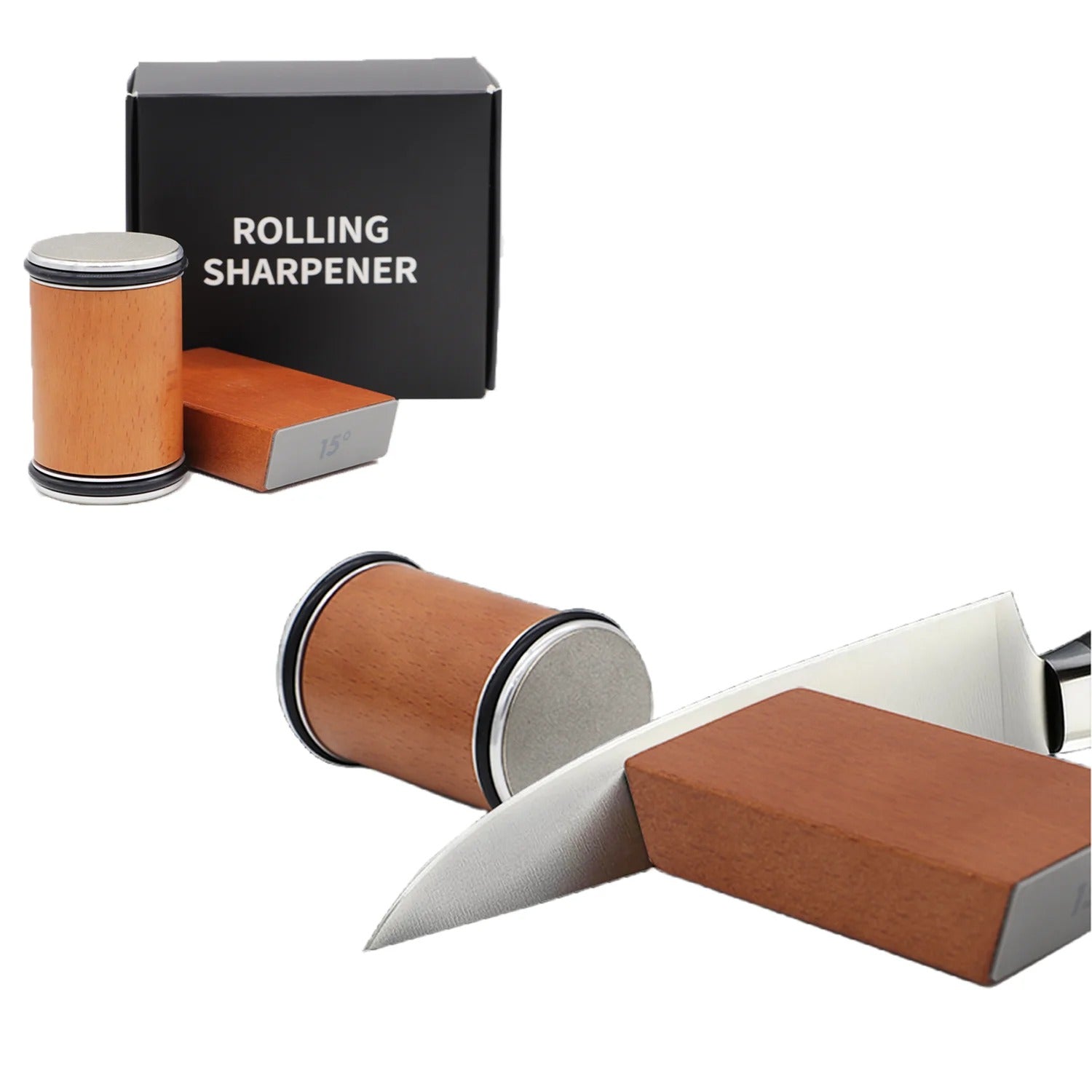 AstraSharp Magnetic Diamond Rolling Knife Sharpener