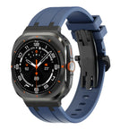 Virelli | Luxusní silikonový řemínek s motýlkovou sponou pro Samsung Galaxy Watch Ultra | Petprovac