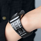 Alera | Frostet rustfritt stål magnetisk rem for Apple Watch | Petprovac