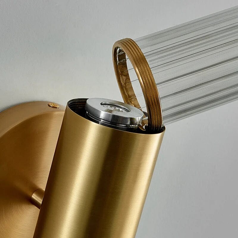 Lyra glassstanglampe, nordisk moderne belysning for kjøkken og oppholdsrom