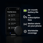 VeloGuard Fahrrad-Tracker GPS für Android und iOS ohne Abonnement