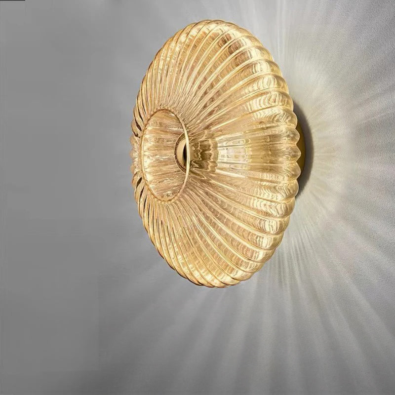Aurelia Glass Wall Sconce Modern Indoor LED Lighting