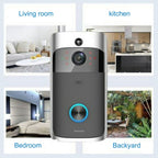 Loceng Pintu Video WiFi HD HavenCam Penglihatan Malam Perbualan Dua Hala