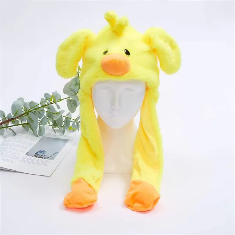 Funny hat with wobbly ears