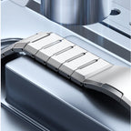 Lunara | Streamlined Geometric Steel Band for Samsung Watch Straps