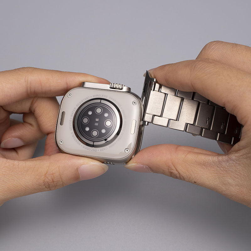 Banda de Titanio Aerolyn para Apple Watch Uso Diario