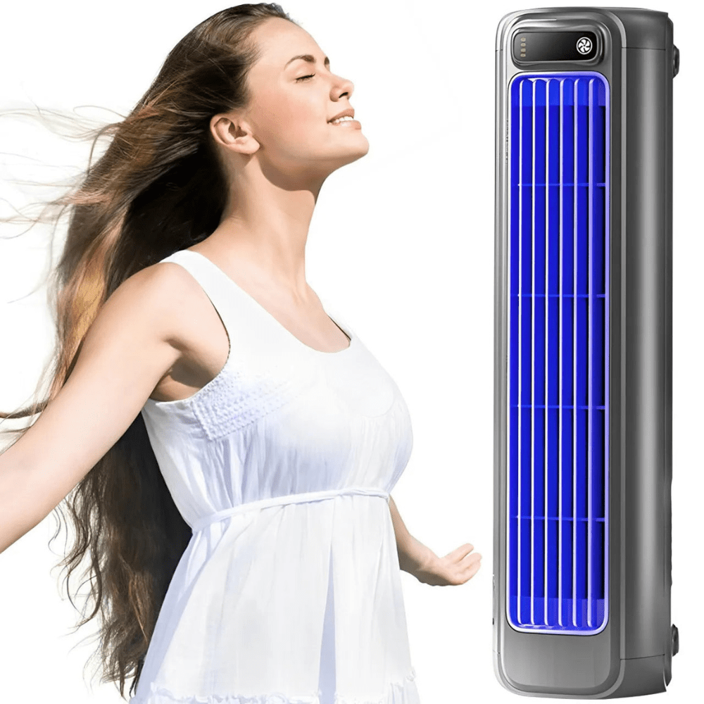Compact kitchen fan for pleasant freshness on hot days