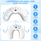 LED Nail Care Device With Blue And Infrared Light For Hands And Feet