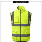 Cooling vest with fan system for pleasant work comfort