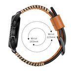 Averon Leather Hand-Stitched Band for Samsung Galaxy Watch 4/5/6/7 - 20mm