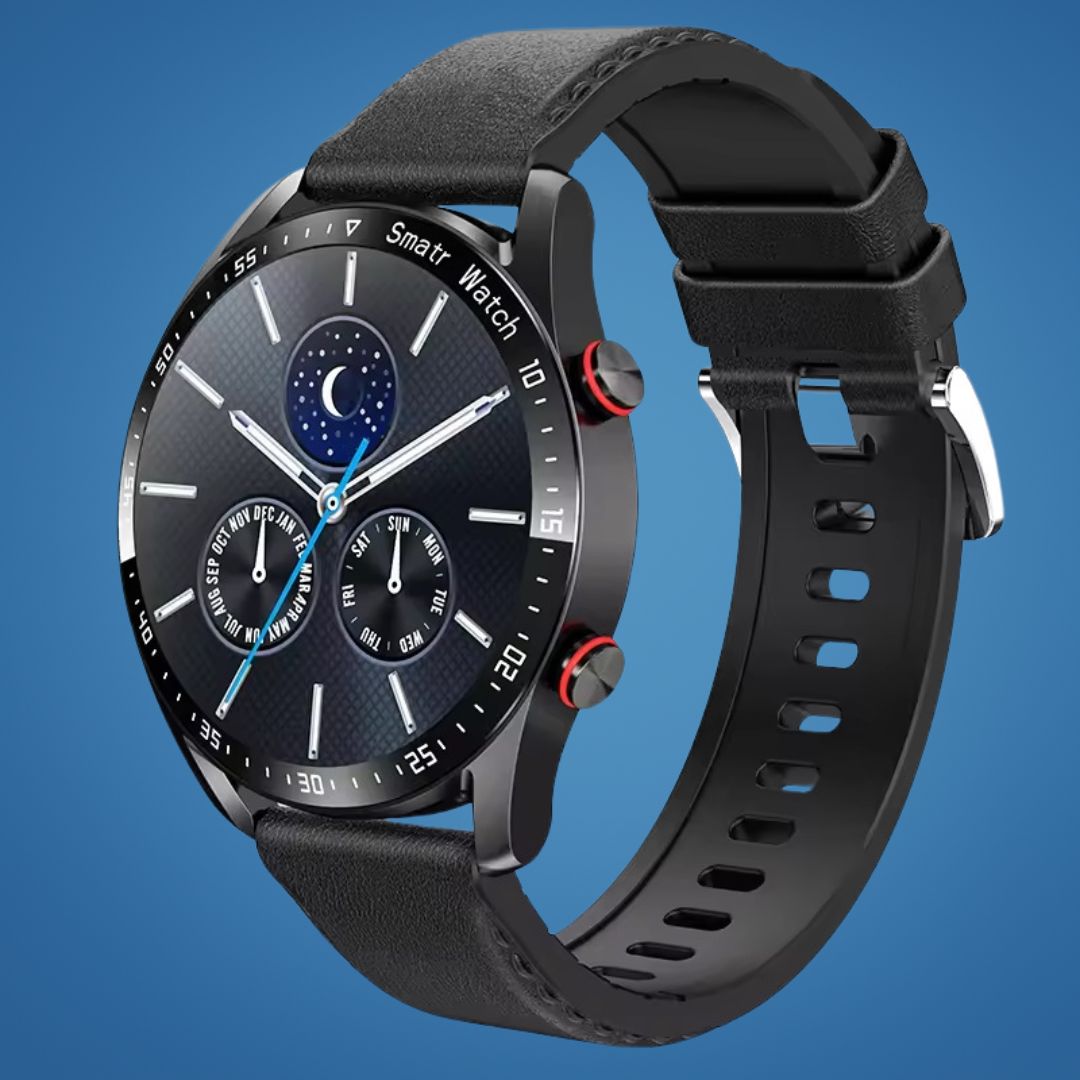 FitTrack | Non-Invasive Fitness Smart Watch - Tracks Physical Activity - Heart Rate - Sleep - Workout - GPS Notifications - Water Resistant