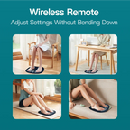 Plug-In EMS Foot Pad for Daily Leg Fatigue, Swollen Feet and Poor Circulation Relief