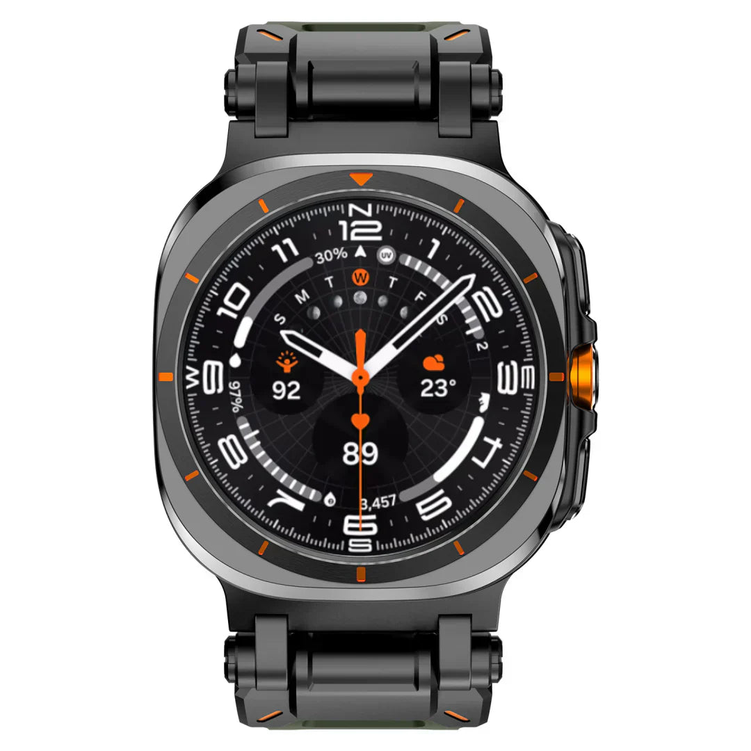 Silicone Watch Band By Explorer For Samsung Galaxy Watch Ultra