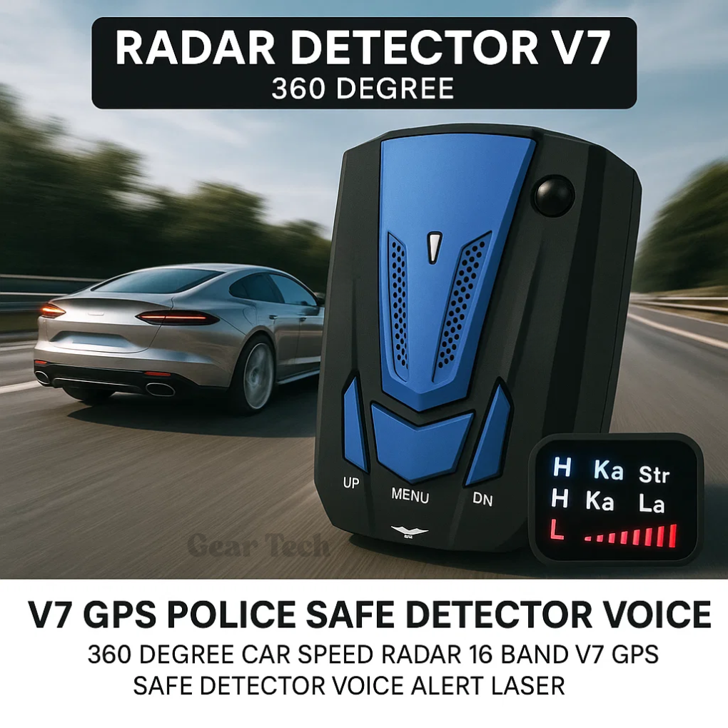 Kirrea UK Radar Detector Long-Range Speed Camera Alert | Petprovac ...