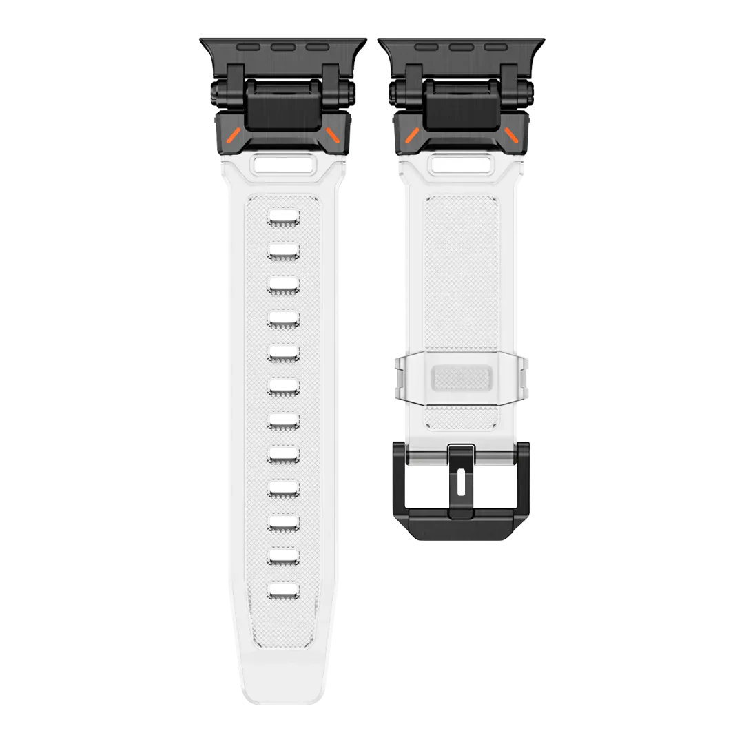 Meron Titanium-Head Silicone Band for Apple Watch | Petprovac