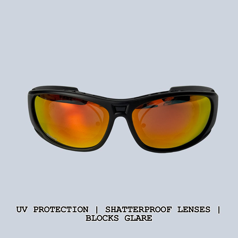 Gafas de sol polarizadas para motocicleta VoltRider con lentes UV400