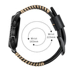 Averon Leather Hand-Stitched Band for Samsung Galaxy Watch 4/5/6/7 - 20mm