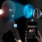 SentinelView okos ajtó kém 3MP kamerával, WiFi-képes