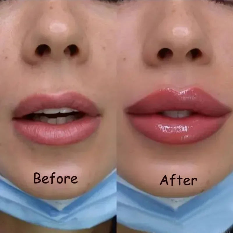 LumaGlow Instant Lip Plumper Serum for Fuller Lips Now