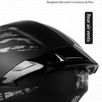 Kask FlipGuard zatwierdzony przez DOT z podwójnymi szkłami dla motocyklistów