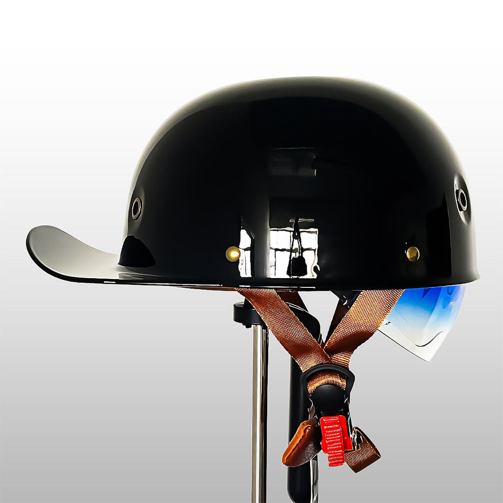 Moto baseballpetstijl helm met DOT- en ECE-certificering