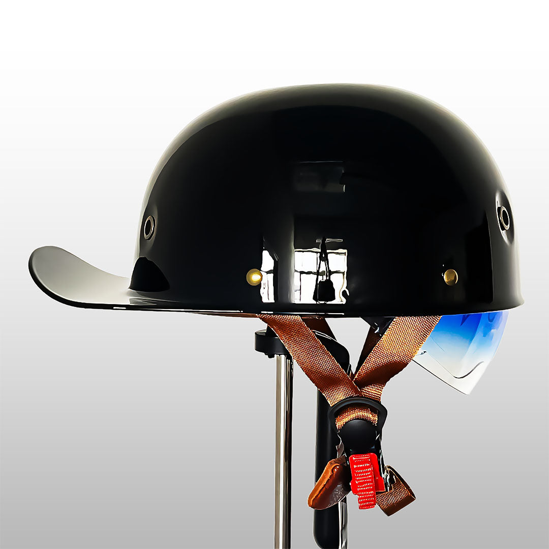 Moto baseballpetstijl helm met DOT- en ECE-certificering