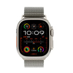 Vexara チタニウム ミラネーゼループバンド パラシュートバックル付き Apple Watch用