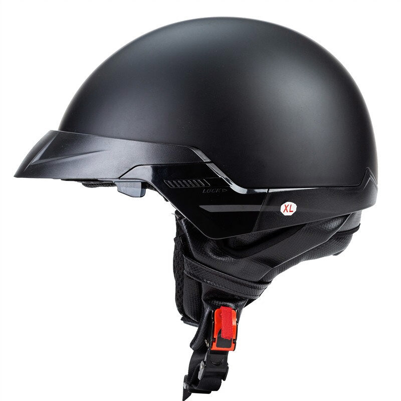 Nyitott cruiser motoros sisak levehető béléssel