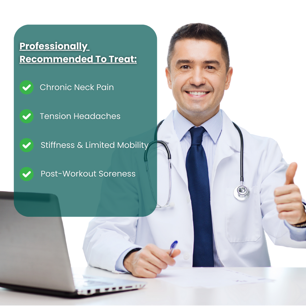 Bantal Urut Leher Mudah Alih Kirrea Dengan Getaran