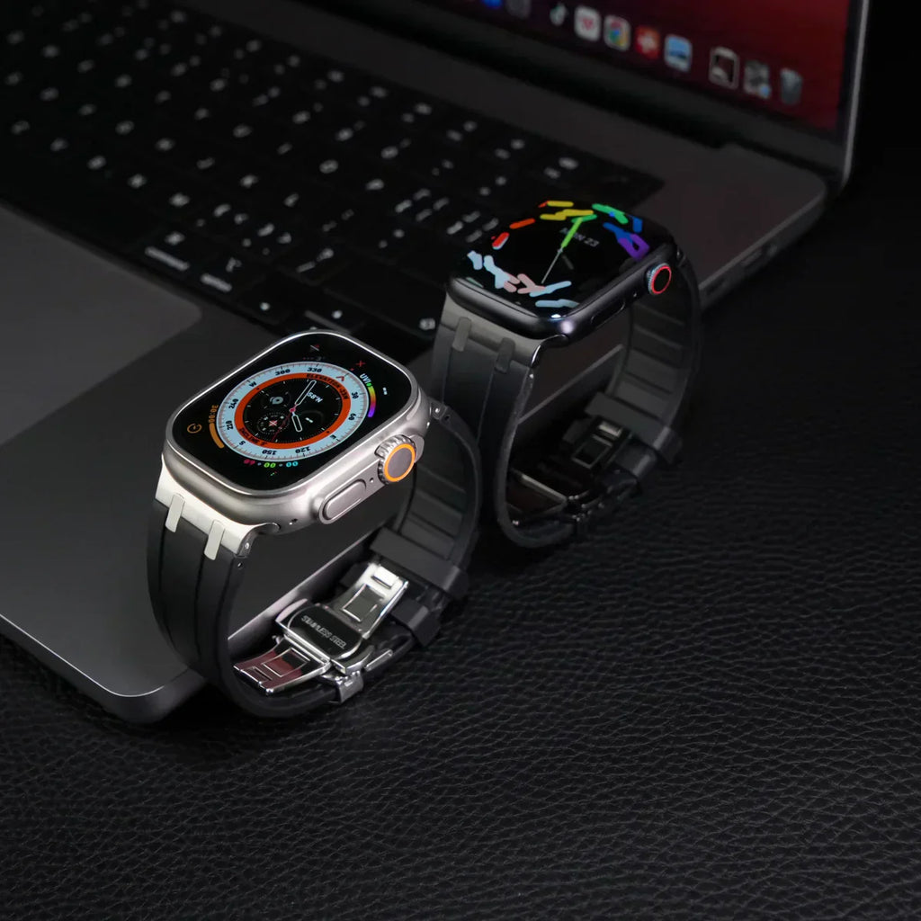 Vellora silikonový pásek s motýlkovou sponou pro Apple Watch | Petprovac