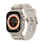 Meron Titanium-Head Silicone Band for Apple Watch | Petprovac