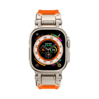 Meron Titanium-Head Silicone Band for Apple Watch | Petprovac