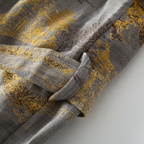 Kimono da Soggiorno in Cotone Puro Eleganza Rustica per Donna