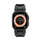 Meron Titanium-Head Silicone Band for Apple Watch | Petprovac