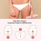 Rasoio Bikini 2-in-1 per Donna Impermeabile Ricaricabile
