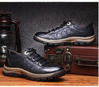 Men’s Orthopedic Leather Shoes | Supportive Comfort