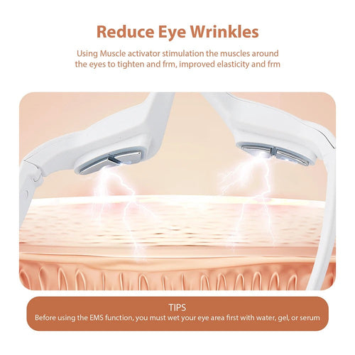 Lumara Eye Massager With Red Light For Under Eye Swelling And Fine Lines